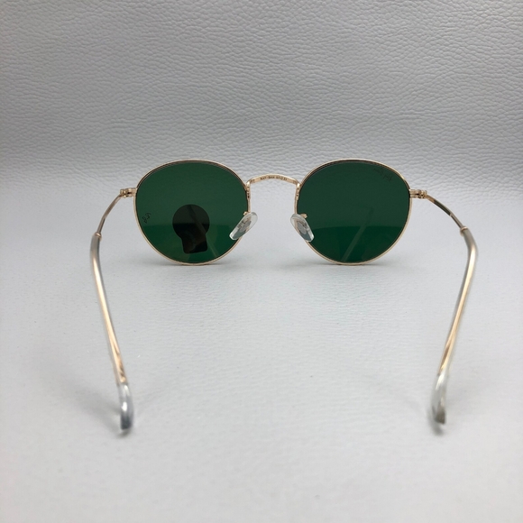 LIKE NEW RayBan Round Metal RB3447 Pink Mirror Flash Ray ban Sunglasses - Picture 4 of 13